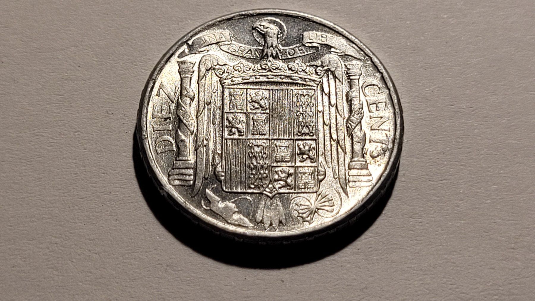 Alle Münzen: ++!ESP+10Cents+1945+TOP!++ – Neu (gemäss Beschreibung) aus Langenthal von Avokado77 1