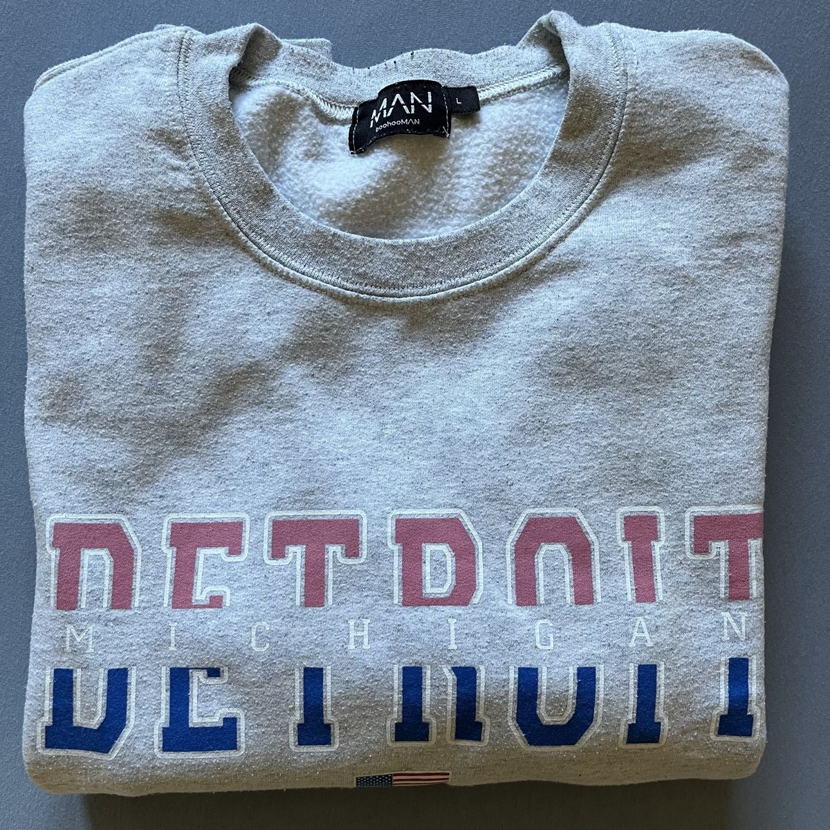 Maglioni & Felpe: Pullover grau Grösse L Detroit Michigan – Nuovo (secondo la descrizione) da Schaffhausen venduto da Quadrophenia27 1