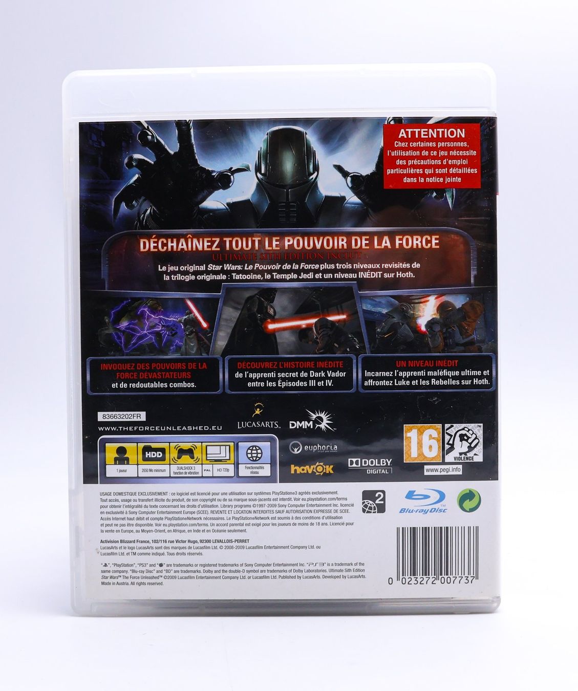 Giochi: Star Wars: The Force Unleashed [Ultimate Sith Edition] - PS3 – Usato da Paudex venduto da dindeboy 1