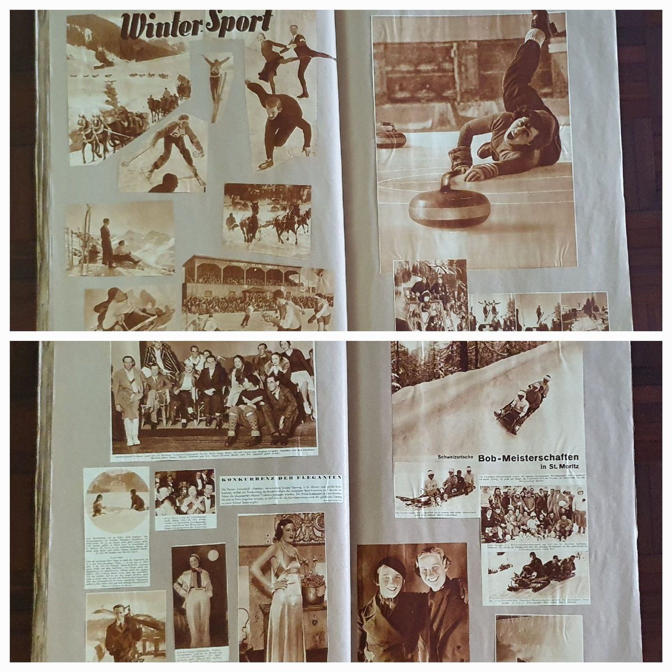 Riviste & Magazine: Grosses Heft mit Sport u. Flug- Ereignisse 1932/33 – Usato da Kreuzlingen venduto da Rschweiz1 8