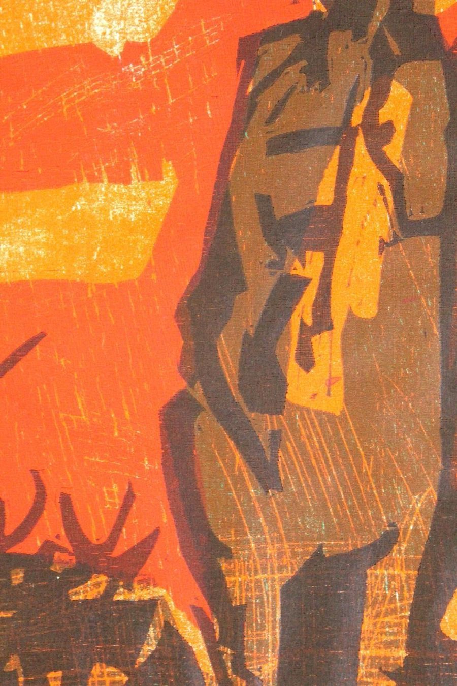 Xilografie: HANS WEIDMANN (Schweiz, 1918-1997) – Usato da Bern venduto da Arting 7