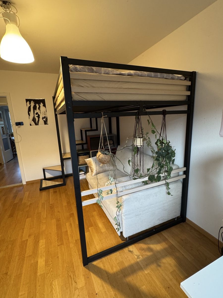 Letti: Hochbett Erwachsene 140cm  – Usato da Bern venduto da besserused 4