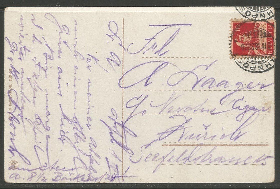 Cartoline postali: Carte P de 1918 ( Davos ) – Usato da La Russille venduto da Nono4 1