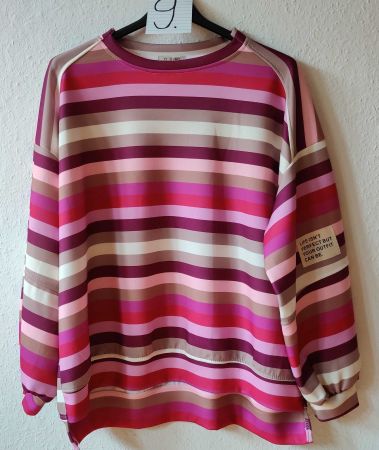 Pulli Sweater Streifen neu EG 38-44 Polyester 39% Viskose