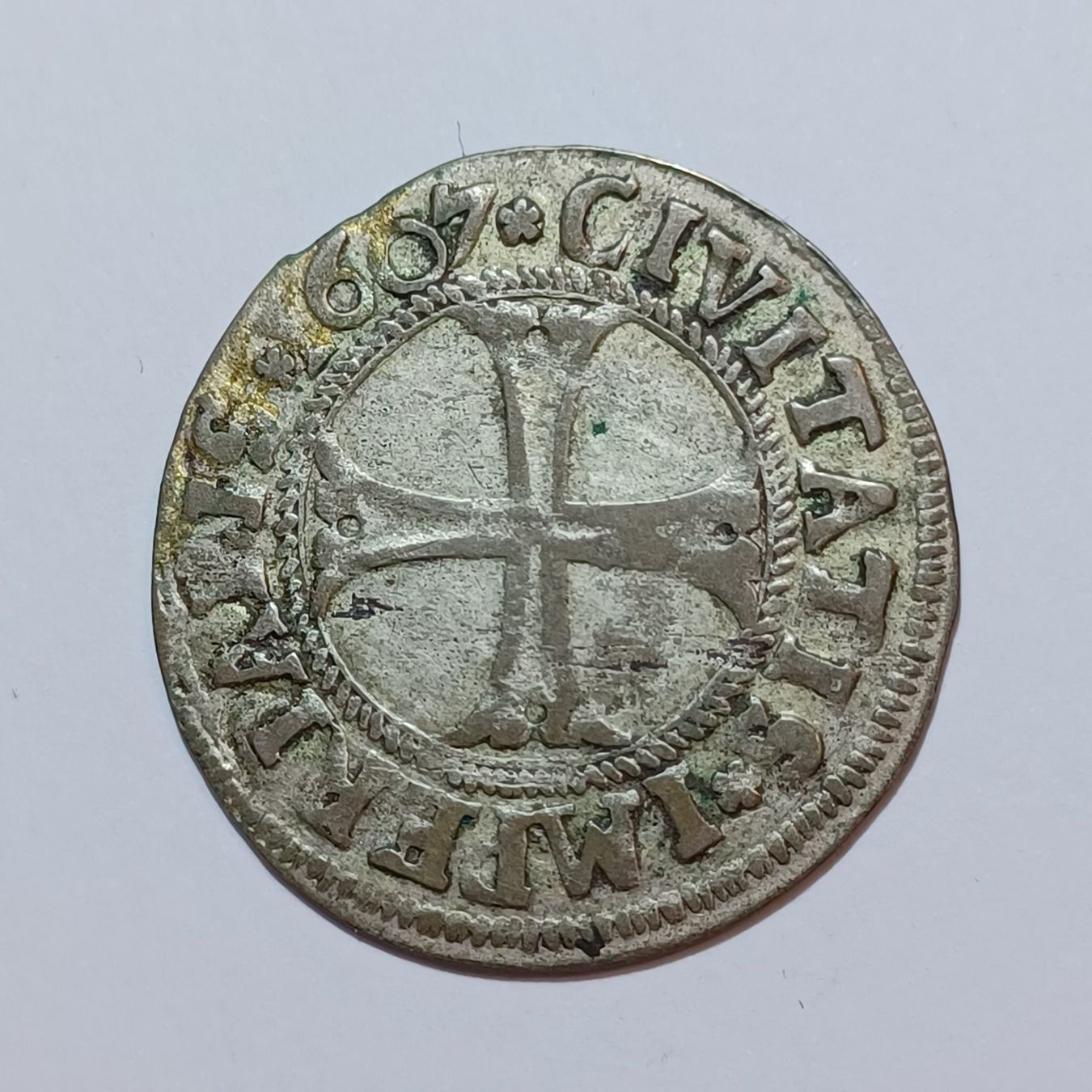 Tutti le monete: Batzen 1607 Zürich – Usato da Pfäffikon ZH venduto da Schweizer_Muenzen 1
