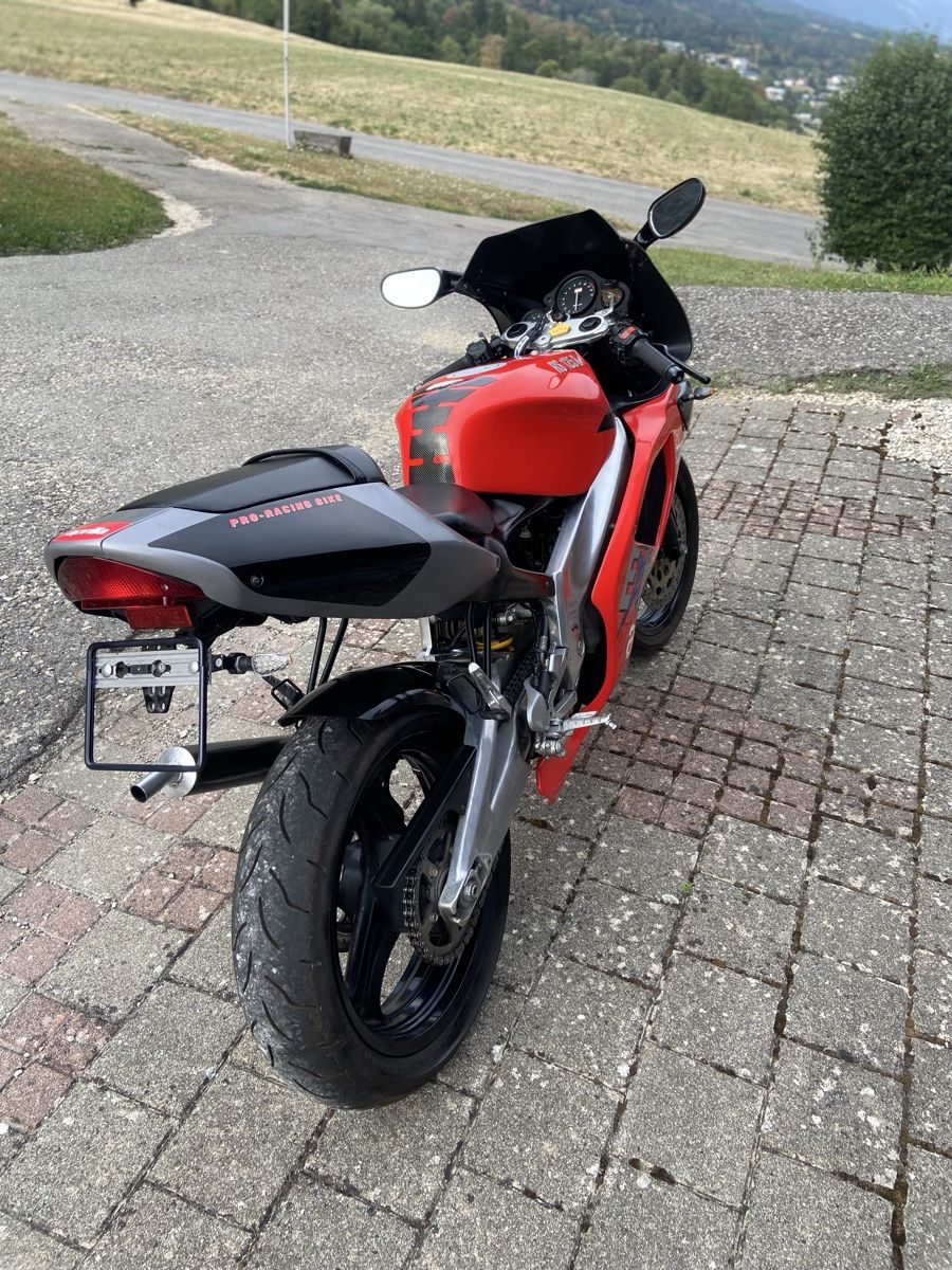 Aprilia Strasse: Aprilia RS 125 Extrema 1994 – Gebraucht aus Grenchen von Motorini 2