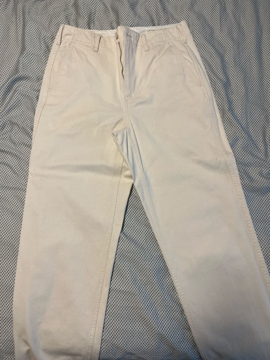 Muji Pantaloni: Muji Chino in Eierschale – Usato da Beringen venduto da ama_tp2p