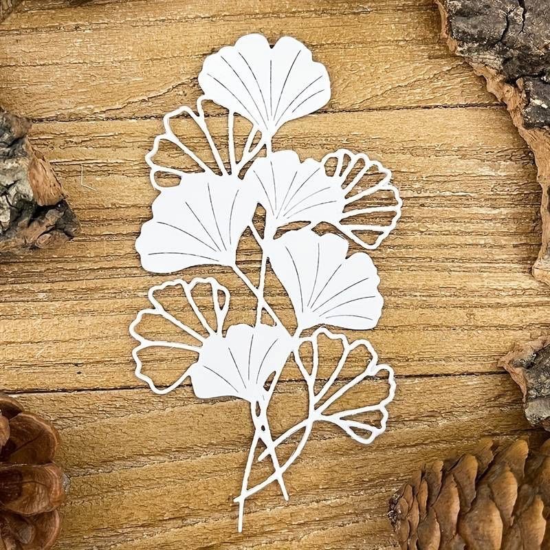 Sciablone: Ginkgo Blätter  - Stanzschablonen – Nuovo e nell'imballaggio originale da Frenkendorf venduto da jazzplatten 2