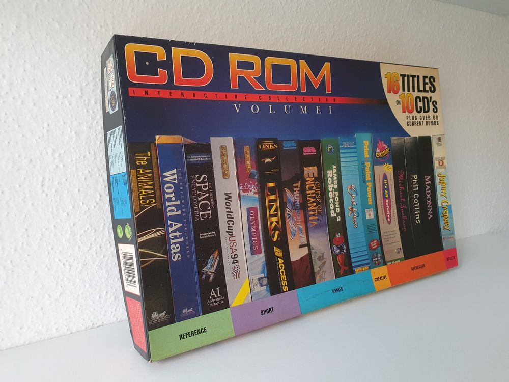 PC Games CD ROM Interactive Collection Vol 1 Big Box | Kaufen auf Ricardo