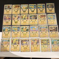 Pokemon 30th - verschiedene Pikachus - EN