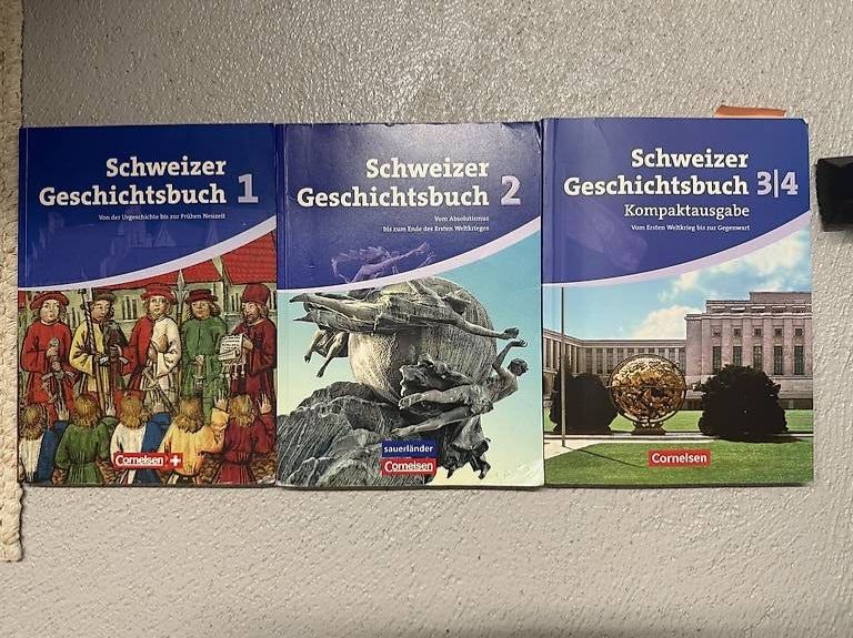 Libri: Schweizer Geschichtsbuch 1,2,3 – Usato da Ruswil venduto da ale_vm9r