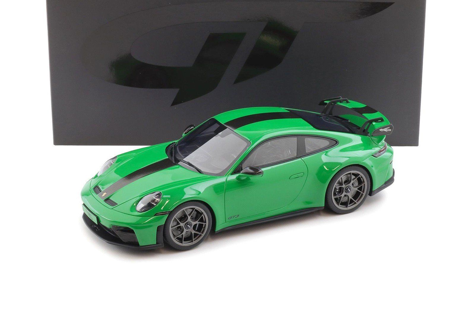 Porsche Modellini d'auto: Porsche 911 GT3 Weissach Package Python green 2025 1/18 NEU – Nuovo e nell'imballaggio originale da Oberrüti venduto da tomluethi
