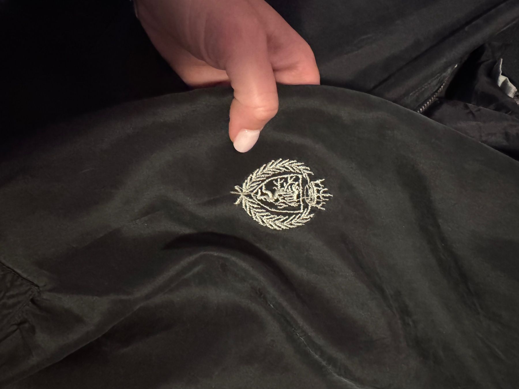 Giacche: Vintage Bomberjacke 100% Seide – Usato da Klosters venduto da jewelsy 3