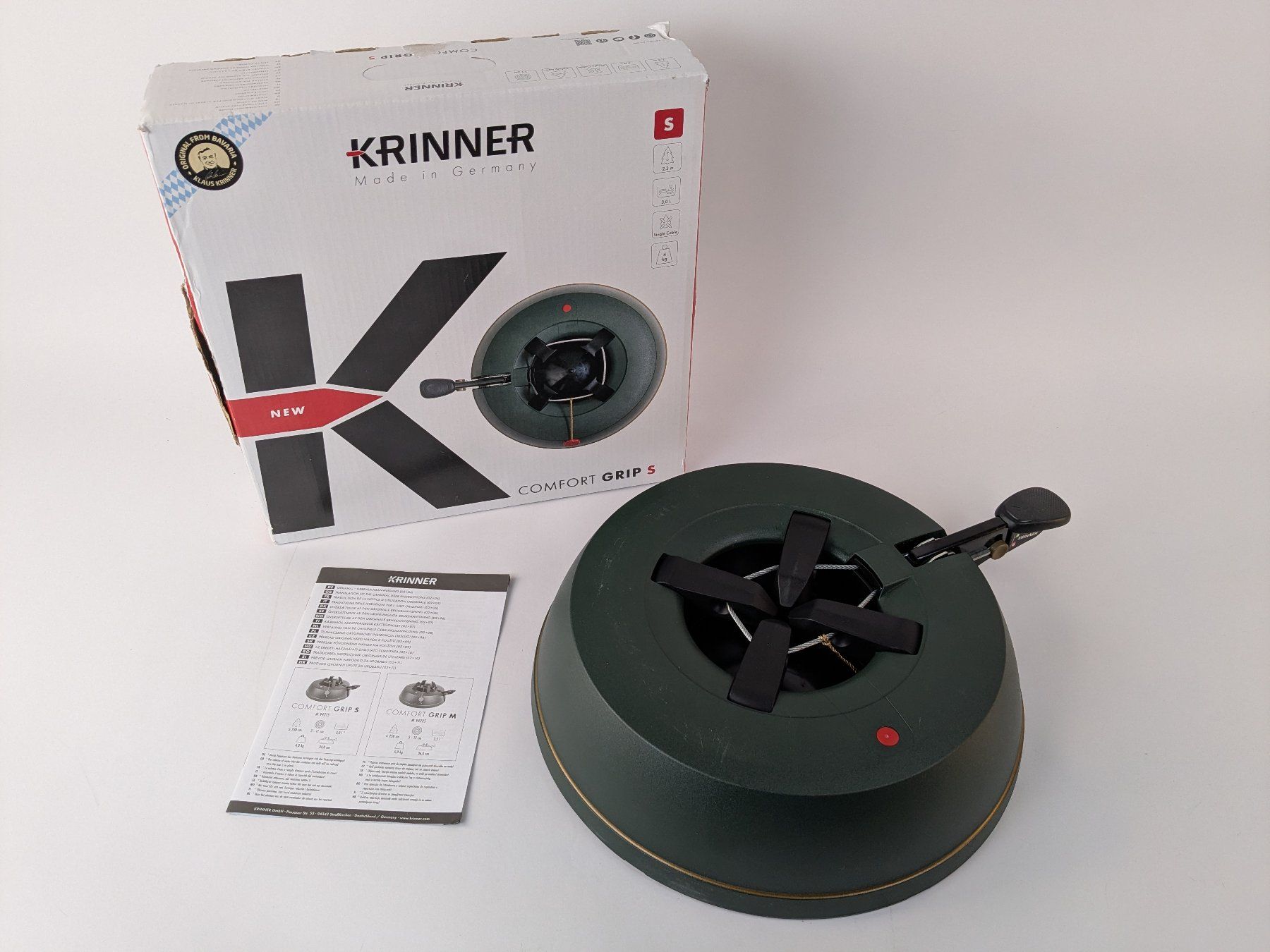 Krinner Basi per albero di Natale: KRINNER Christbaumständer Comfort S – Nuovo (secondo la descrizione) da Dintikon venduto da Restwert_Dintikon