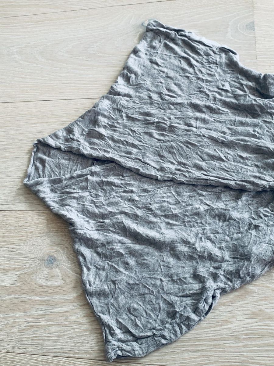 Jacken: Knitterlook Strickjacke, hellgrau, Gr. M,  ÄRMELLOS, TOP! – Gebraucht aus Schwanden GL von Cicala 6