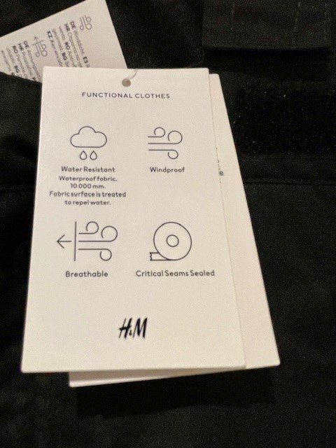 H&M Pantaloni: Skihose schwarz, Gr. 146, neu – Nuovo (secondo la descrizione) da Realp venduto da Kmini 1