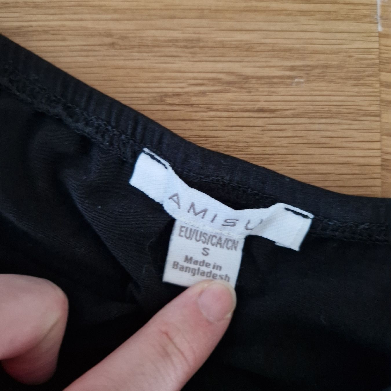 Top: Top, schulterfrei trägerlos schwarz Gr. S – Usato da Nendeln venduto da Zopfie_ 2