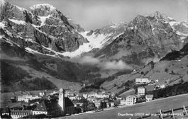NEU: uralte Ansichtskarte ENGELBERG 1950, ab 1.--