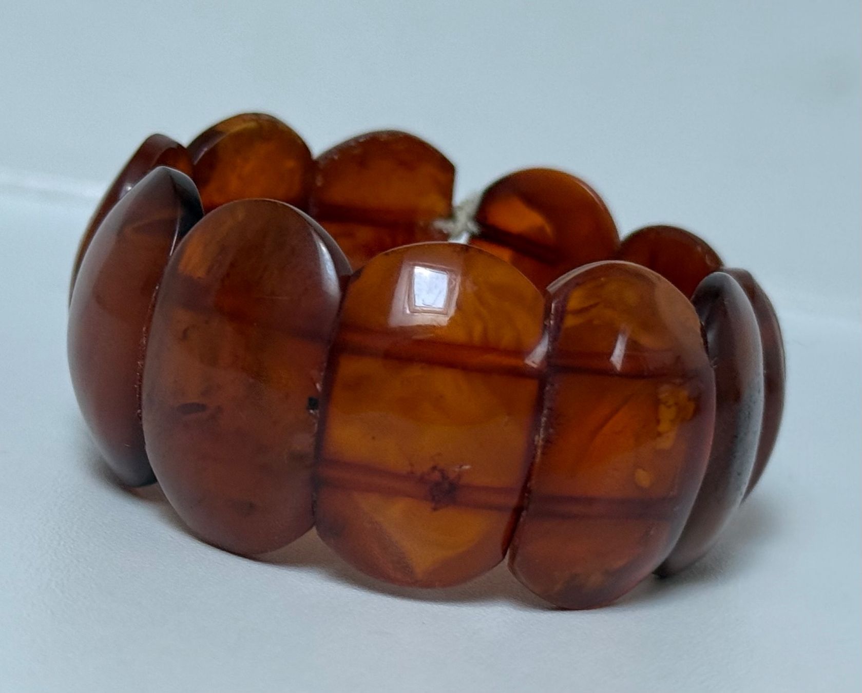 Armbänder & -reifen: Bracelet vintage en ambre véritable – Gebraucht aus Denges von peumens 2