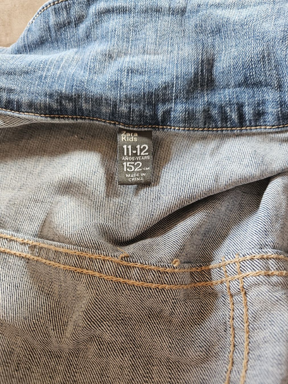 Zara Giacche: Coole Jeansjacke Grösse 152, Top Zustand – Usato da Spiez venduto da ann_y7bb 3