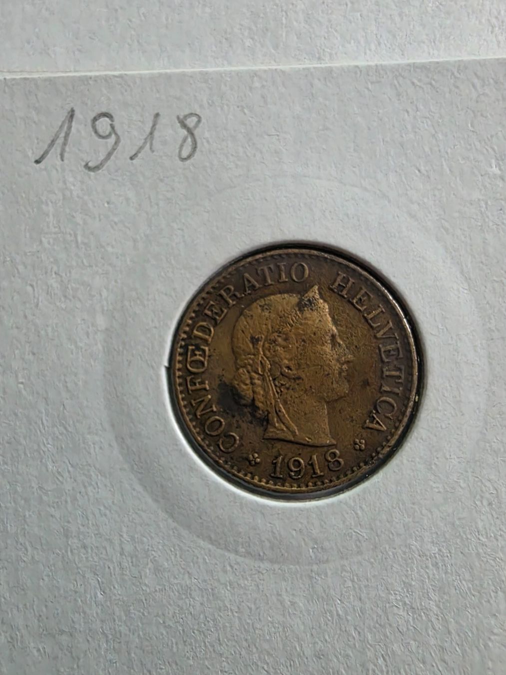 Tutti le monete: 10 ct 1918 Laiton – Usato da Concise venduto da coolinvest