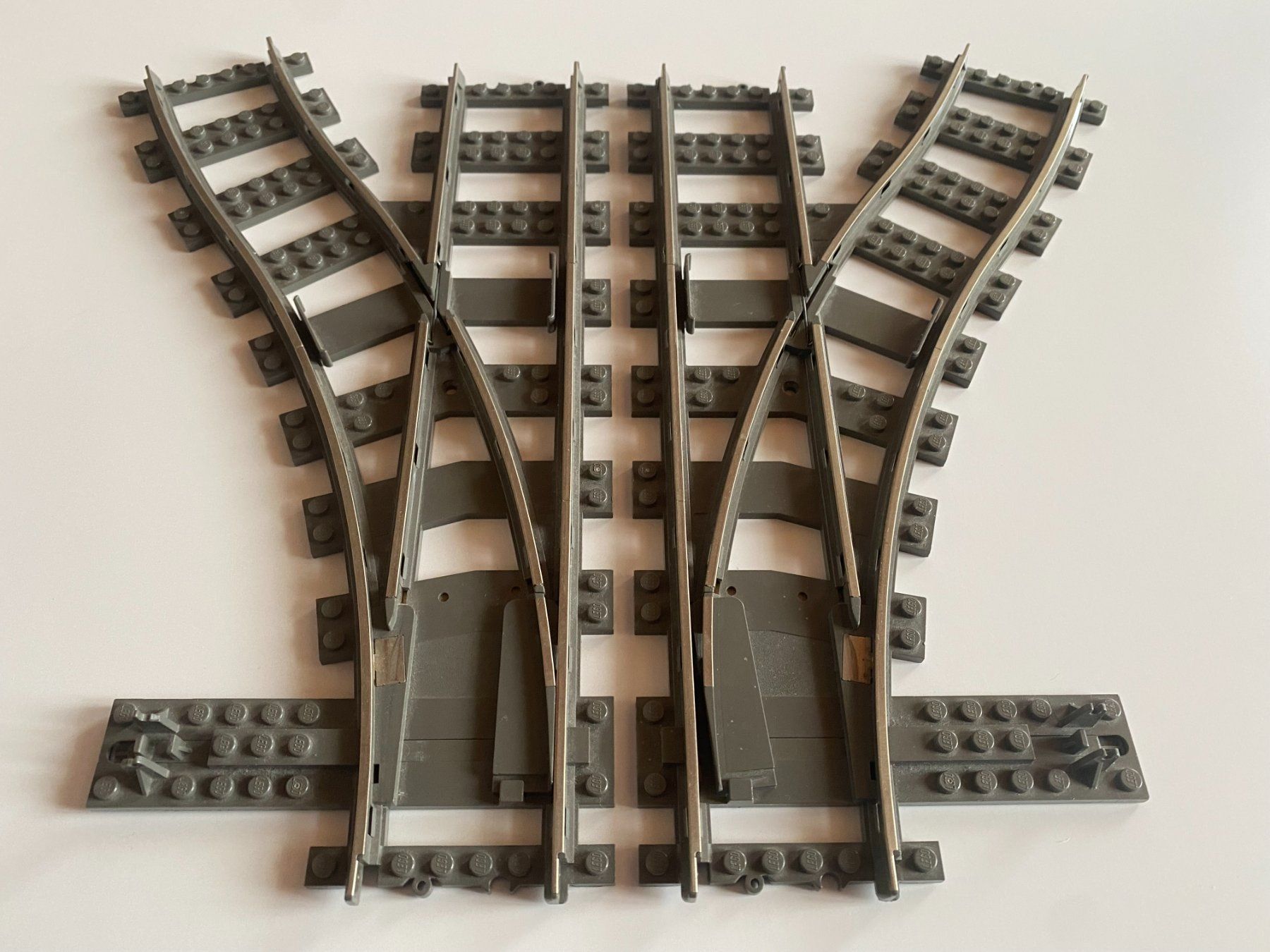 Lego Giocattoli: LEGO - 2 - WEICHEN - 9 VOLT – Difettoso da Gelterkinden venduto da ajdt4