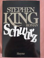 Stephen King: schwarz - Deutsche Erstausgabe
