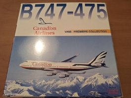 Canadian Airlines Boeing 747-475 C-GMWW Herpa 1:400