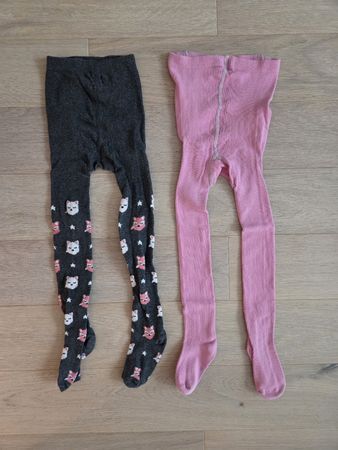 Kinder Strumpfhosen 2er Set, Grösse 98/104