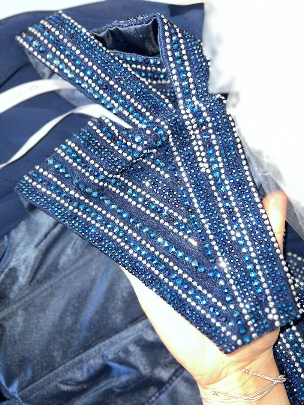 Vestiti: Fliessendes Glitzerkleid – Nuovo e nell'imballaggio originale da Perlen venduto da H.Spa 7
