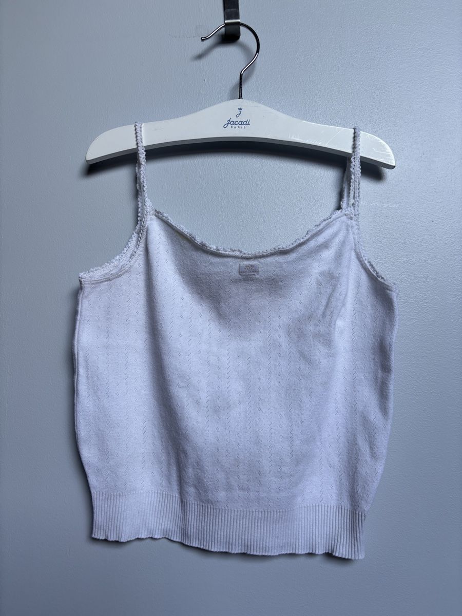 Okaidi Camicette, T-shirt & Top: Top Lili Gaufrette - Okaidi - 8 ans - 128cm – Usato da Founex venduto da ari_2gt7