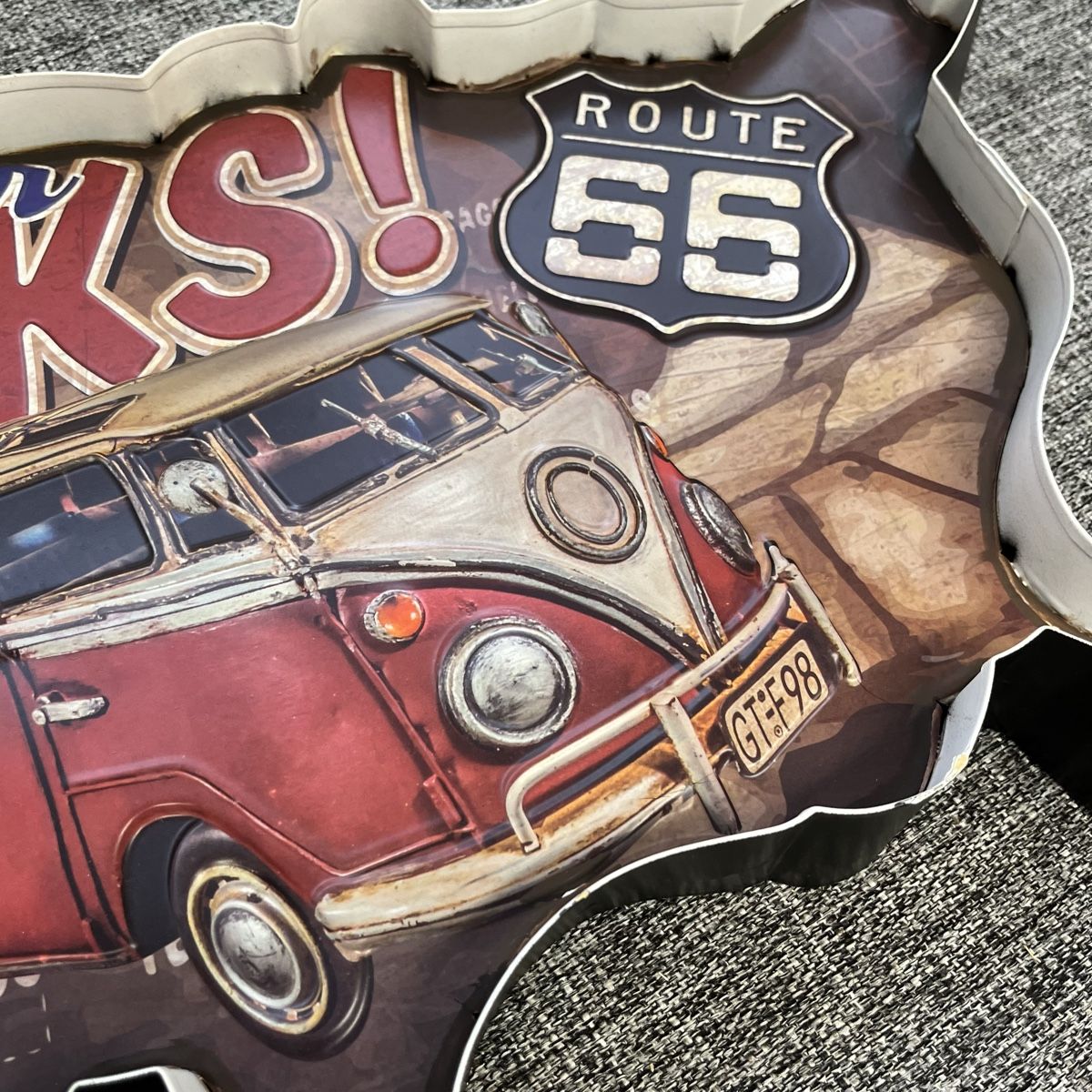 Insegne: Metal Art Schild Route66 – Nuovo (secondo la descrizione) da Schwyz venduto da rs-trend 1
