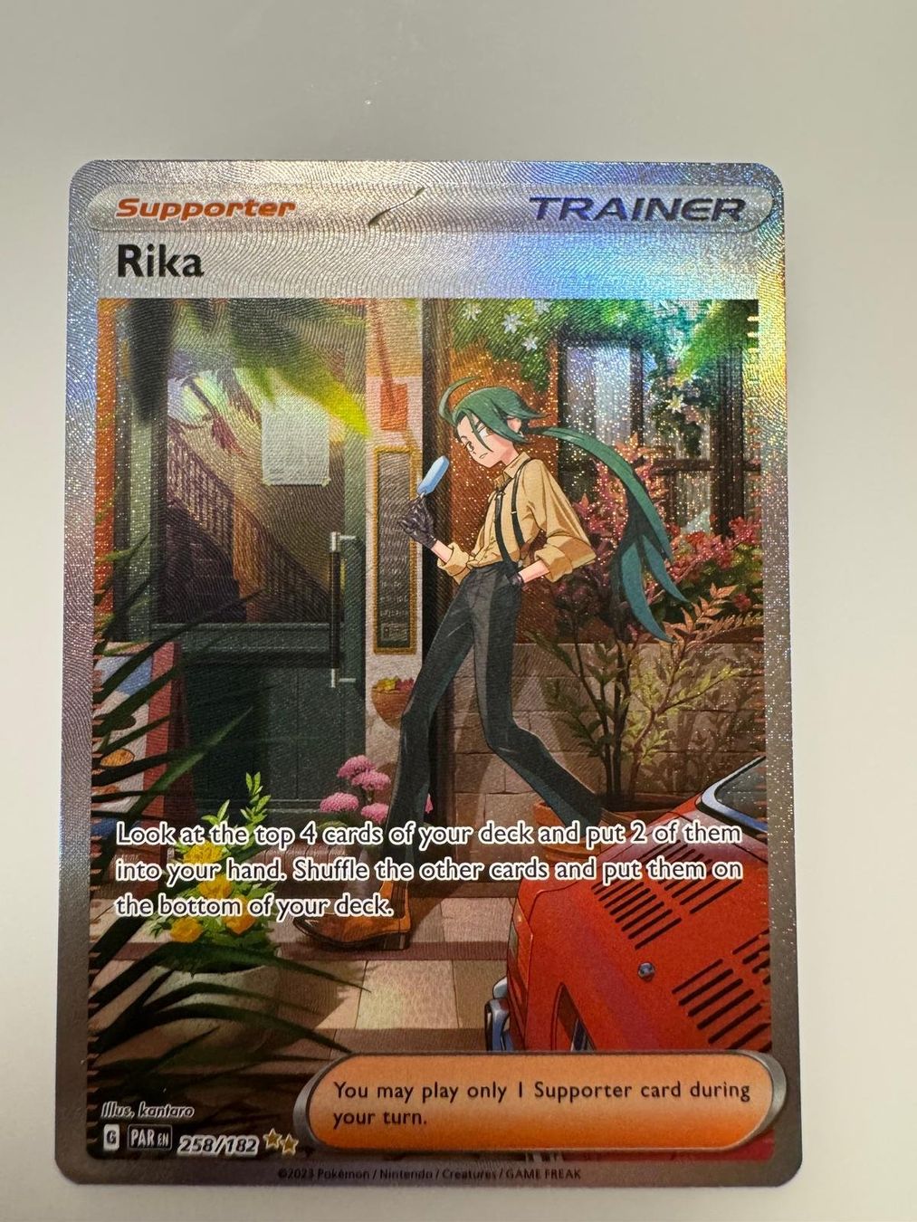 Pokémon Carte collezionabili: Rika | SIR | PAR 258/182 | EN – Usato da Spreitenbach venduto da Snacky96 2