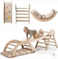 Montessori kletterbogen rutschbrett kletterdreieck
