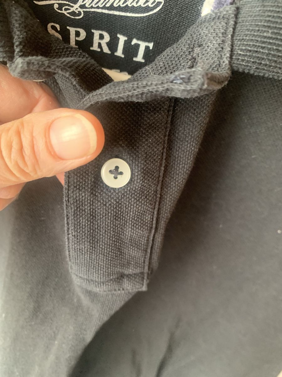 Esprit Magliette Polo: ESPRIT Poloshirt schwarz Gr. L – Usato da Winterthur venduto da amapola 3
