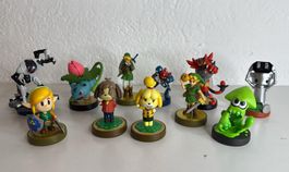 Nintendo Amiibo Figuren Set Zelda Splatoon Pokemon ... 
