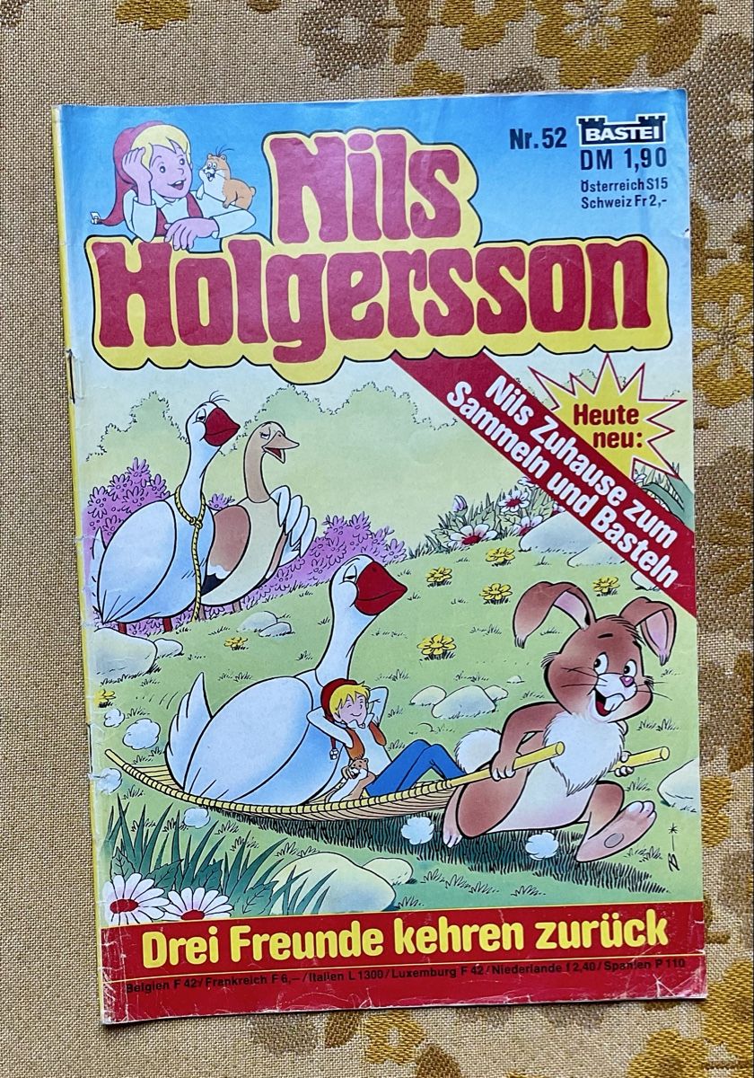 Comics: Nils Holgersson Heft Nr 52 von 1981 ? – Gebraucht aus Endingen von nathan05