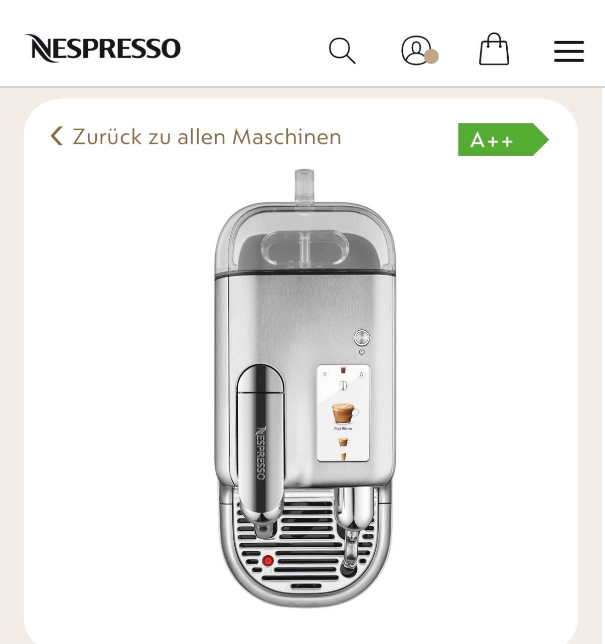Nespresso Macchine per caffè & Macchine per espresso: ESPRESSO CREATISTA PRO NEU und ORIGINAL VERPACKT – Usato da Stein am Rhein venduto da nil_s7mf 1