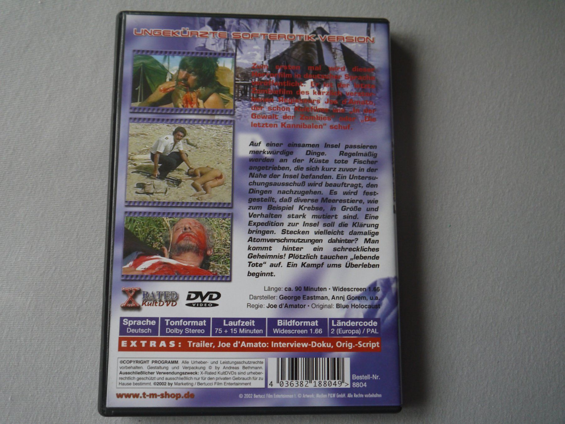 Tous les DVDs: INSEL DER ZOMBIES – D'occasion à Hagendorn par Blaf 1