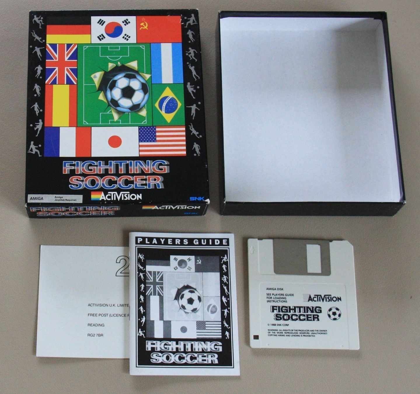 Giochi: Fighting Soccer SNK Amiga – Usato da Fisibach venduto da Retrogames24 2