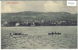 Rorschach - Generalansicht mit Boote