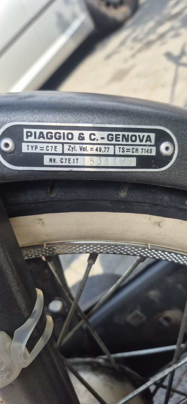 Piaggio Ciclomotori: Piaggio CIAO C7E – Usato da Herznach venduto da Malt0815 1