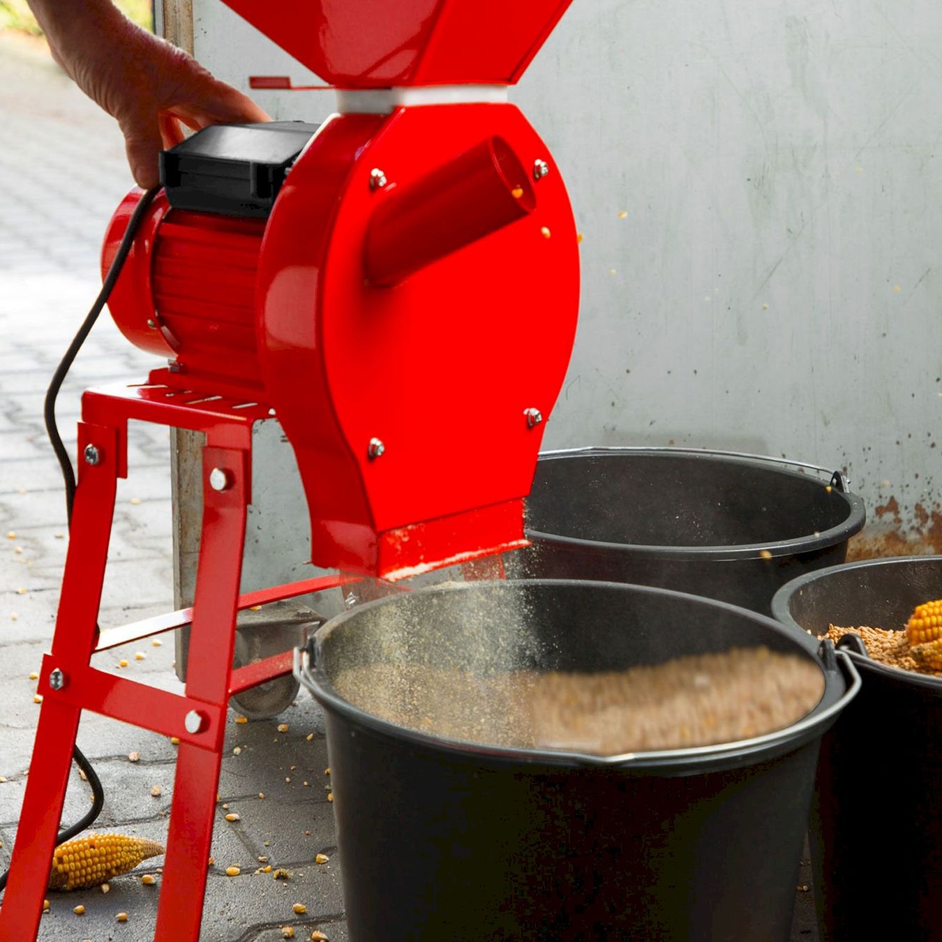 Elettrodomestici da cucina: EBERTH Getreidemühle Untergestell 1100W – Nuovo e nell'imballaggio originale da Bottighofen venduto da zaap 4