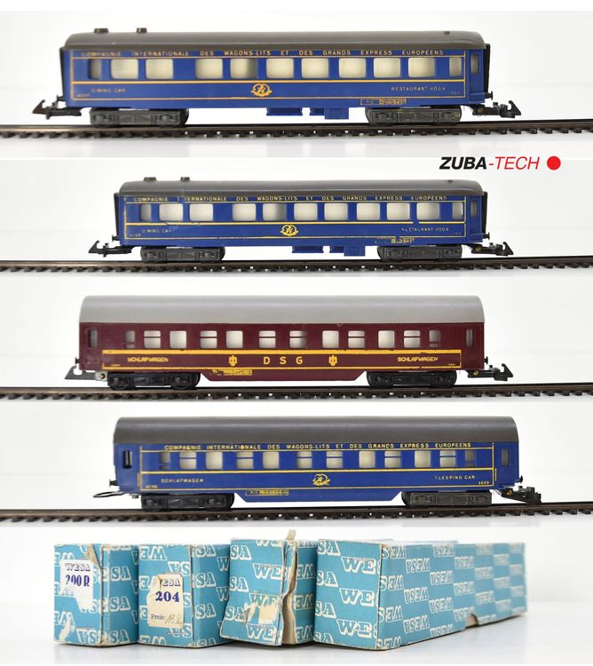 Wesa 4x Personenwagen SBB Spur Wesa GS mit OVP (Gebraucht) in St ...