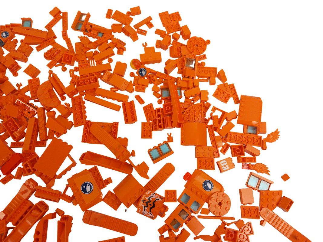 Lego Giocattoli: LEGO Steine Orange 0.604kg – Usato da Hünenberg venduto da Restwert_Zug 6