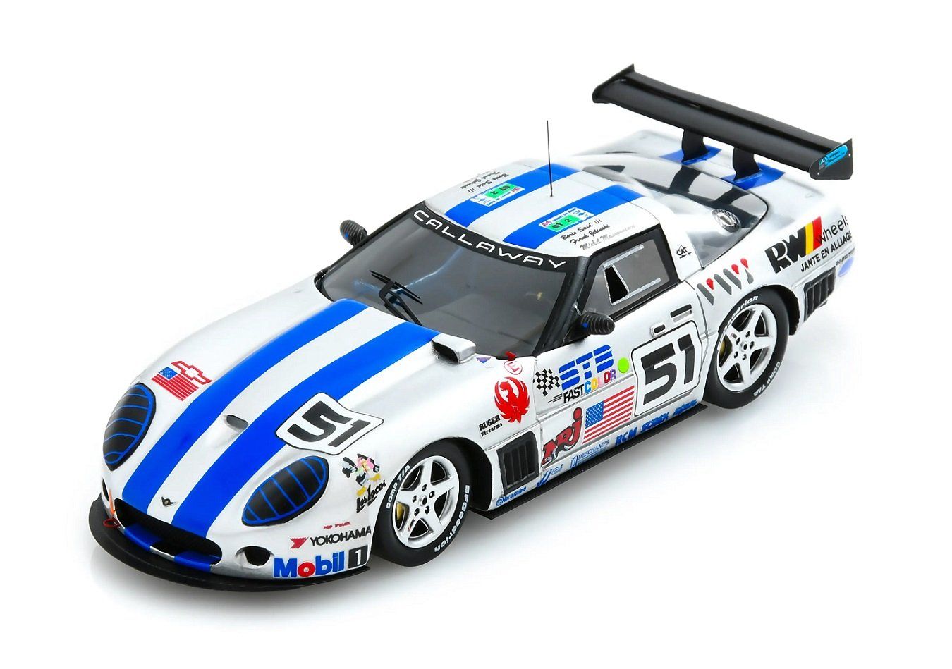 Porsche Modellautos: Corvette Callaway #51 Jelinski-Said "Le Mans" 1994 Spark1:43 – Neu und originalverpackt aus Tramelan von collector-online
