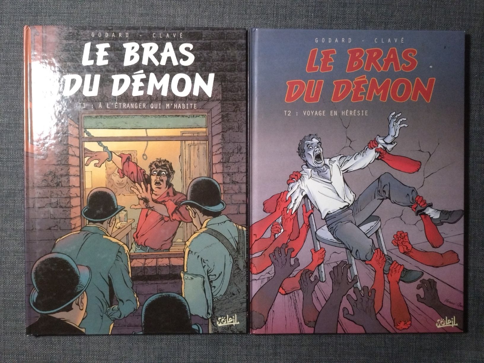 Fumetti: Le Bras du Démon T1+T2 BD Godard Clavé EO – Usato da Farvagny-le-Grand venduto da LaCaverne