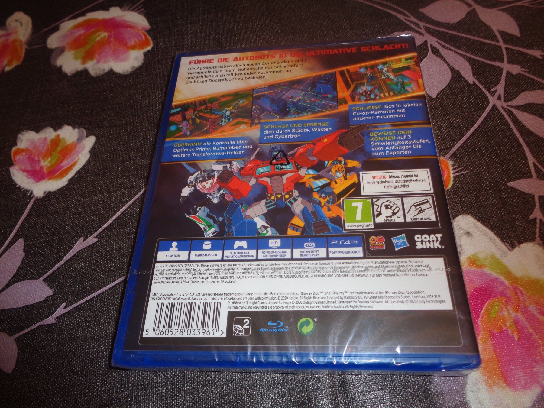 Spiele: Transformers - Battlegrounds PS4 NEUWARE – Neu und originalverpackt aus Olten von Disc-Ausverkauf 1