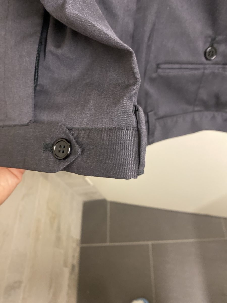 Pantaloni: Stylish Grey Trousers, 56/79, New – Nuovo e nell'imballaggio originale da Buttikon SZ venduto da Maxwelltime 2