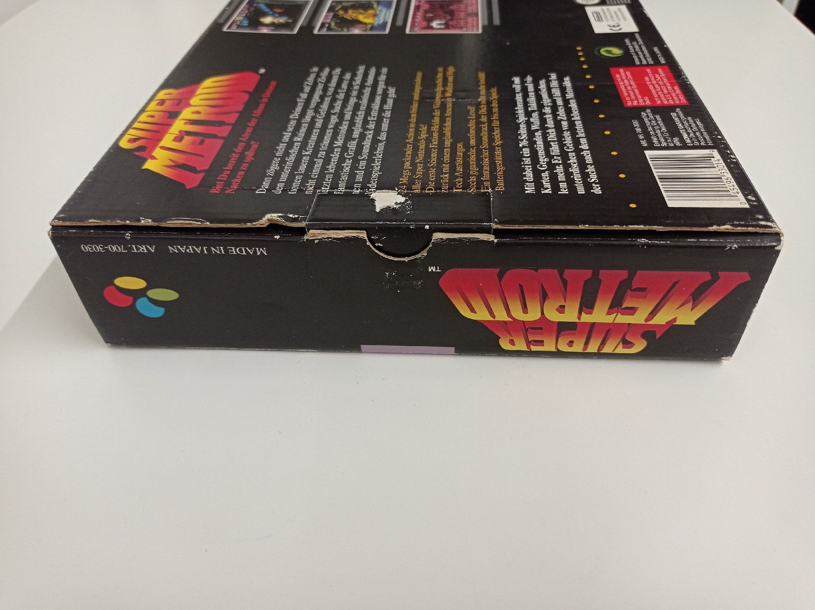Nintendo Spiele: SNES Super Metroid Bigbox ab 1.-!!! – Gebraucht aus Zollikofen von  3